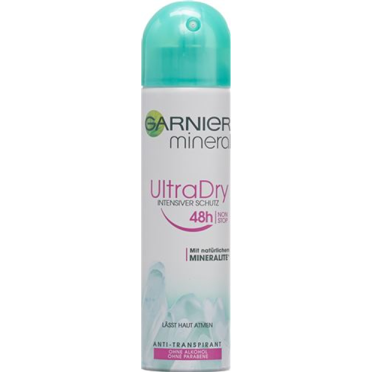 GARNIER MINERAL Ultra Dry Deodorant ஸ்ப்ரே 150 மி.லி