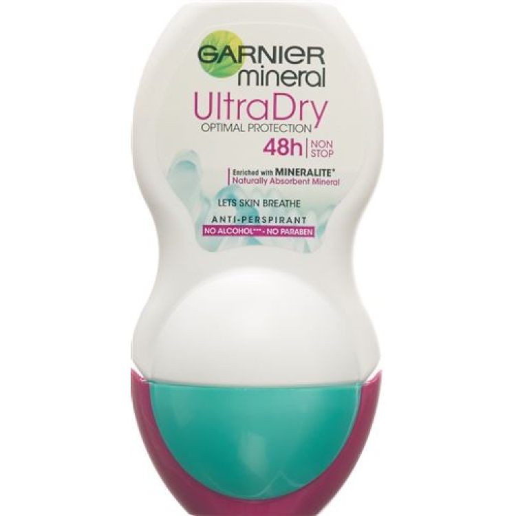 GARNIER MINERAL Déodorant Ultra Sec Roll-on 50 ml