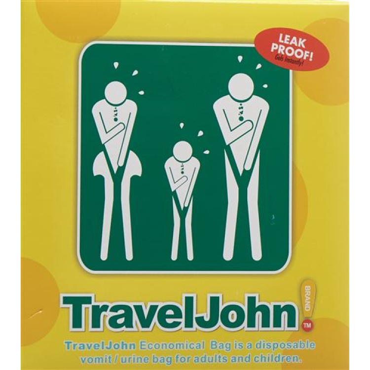 TRAVEL JOHN Sacco frantoio 5 pz