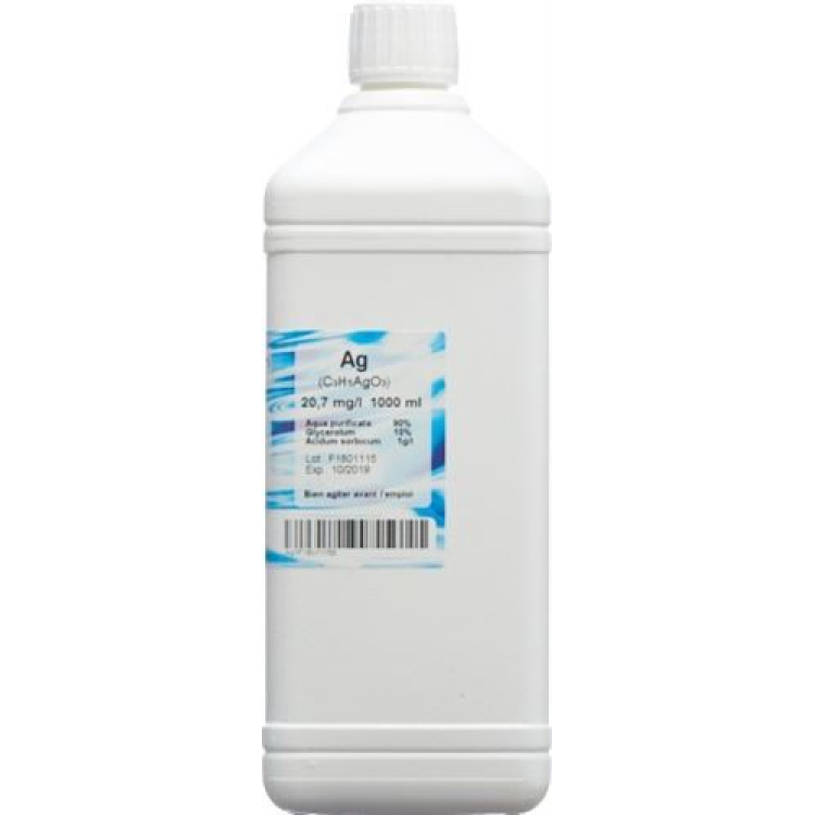 Oligopharm Silver Solvent 20.7 מ"ג/ליטר 1000 מ"ל