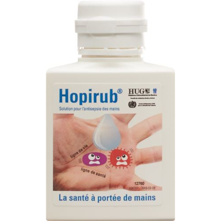 Hopirub handdesinfektionsvätska WHO Ovalfl 100 ml