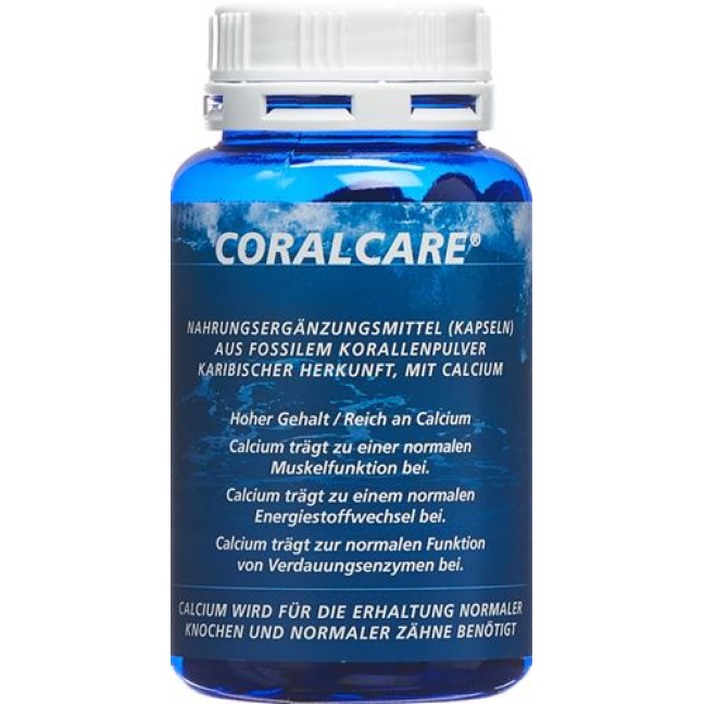 Coral Care Karibų kilmės Kaps 1000 mg Ds 120 vnt