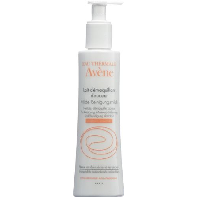 Avene Łagodne mleczko oczyszczające 200 ml