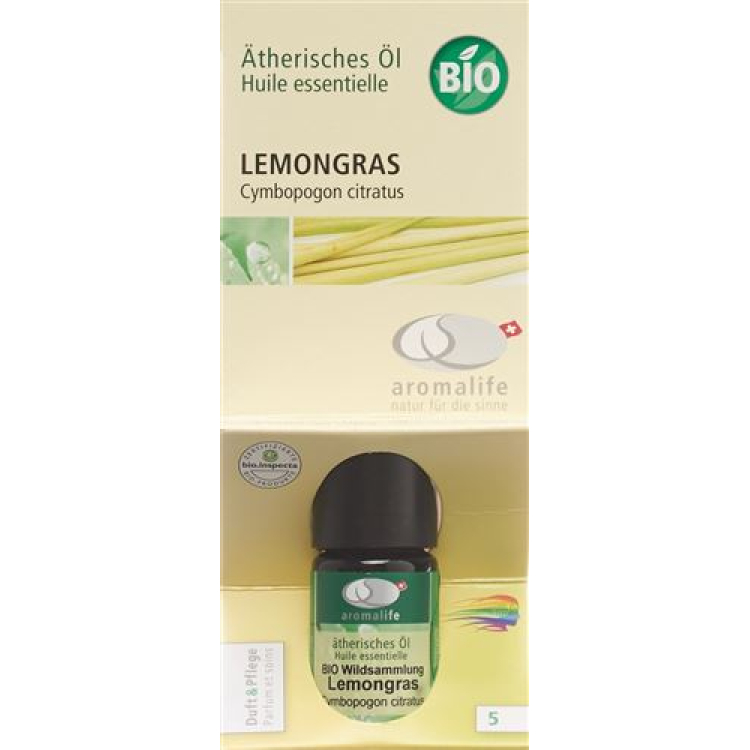 Aromalife TOP Citroengras 5 Äth / olie Fl 5 ml