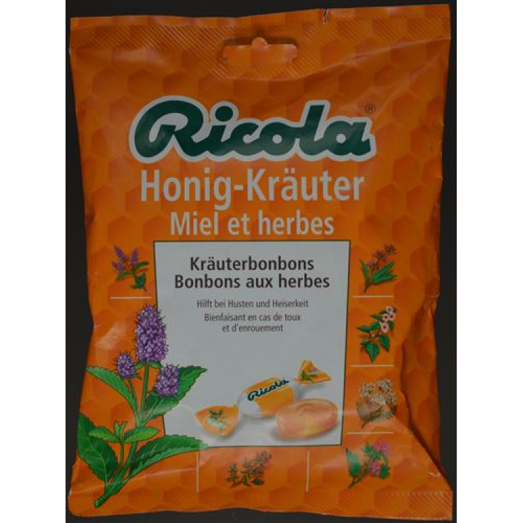 Ricola bylinkové medové bylinkové cukríky Battalion 125 g