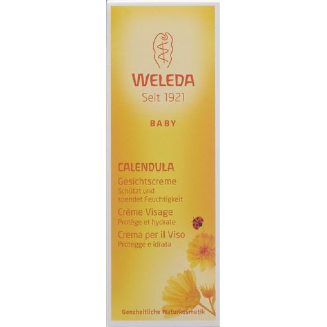 Weleda Baby Calendula Cream Face Tb 50 מ"ל