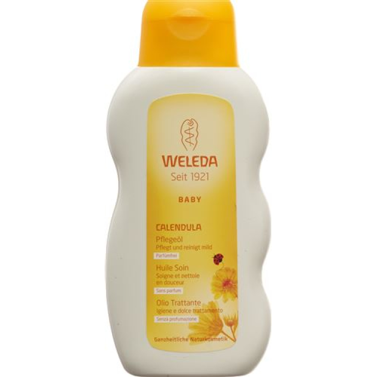 Weleda Baby Calendula Care Oil Парфюмерия Тегін 200 мл