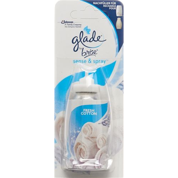 glade sense & spray náhradná náplň Pure Clean Linen 18 ml