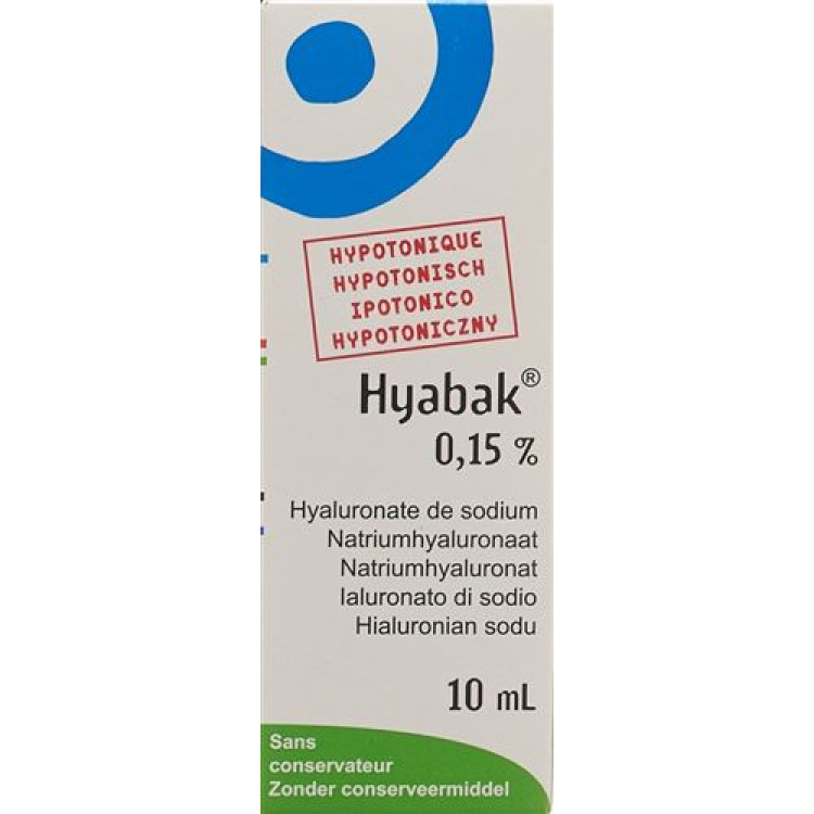 Hyabak Gtt Opht neue Formel 10 ml