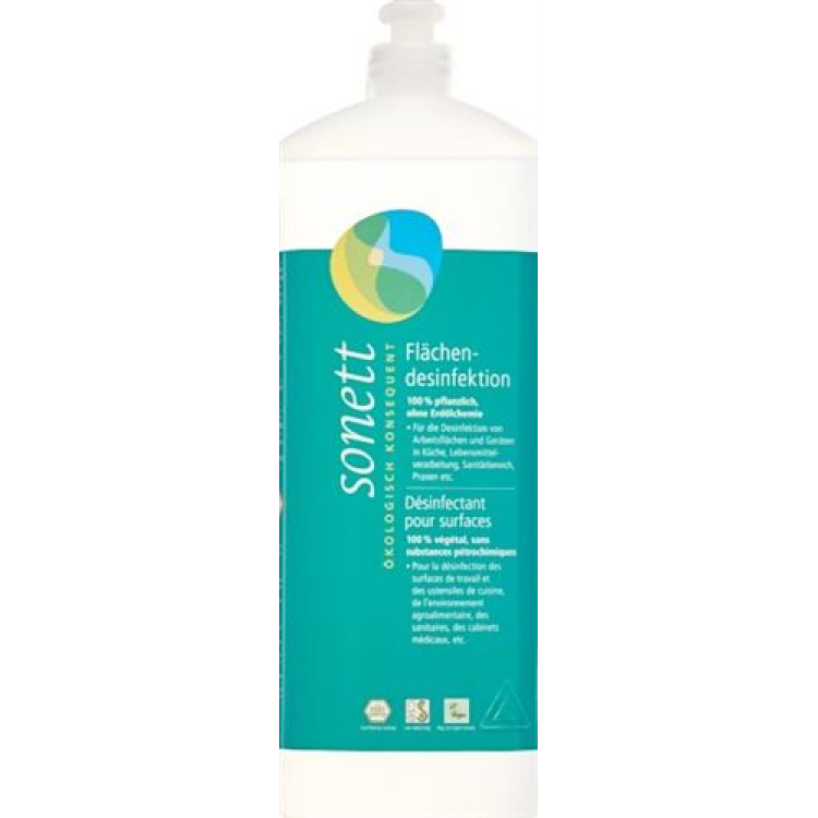 Sonett surface disinfection refill bottle 1 lt