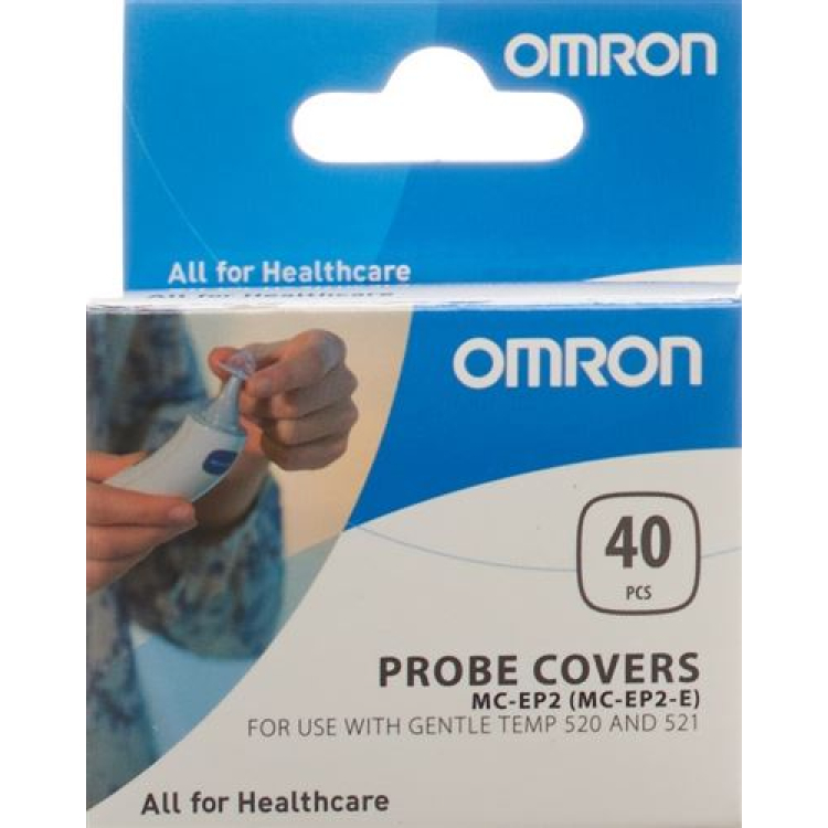 Omron measuring case toear thermometer Gentle Temp 521 40pcs