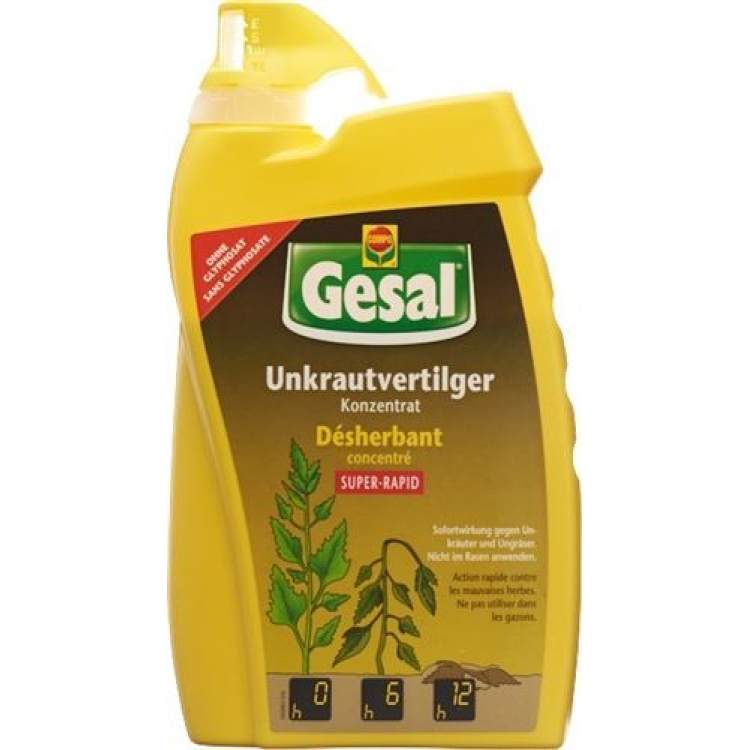 Gesal désherbant SUPER-RAPIDE concentré 800 ml