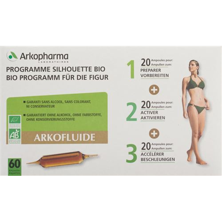 Arkofluide Bio Triopack 3 20 ampoules