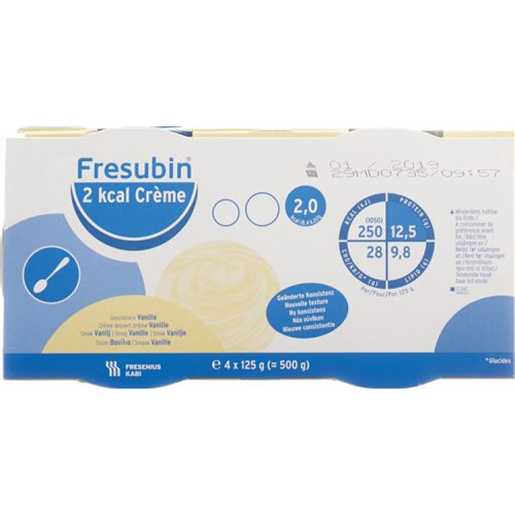 Fresubin 2 kcal Vanilla Cream 4 x 125 g