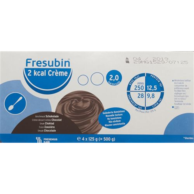 Fresubin 2 kcal chocolate cream 4 x 125 g