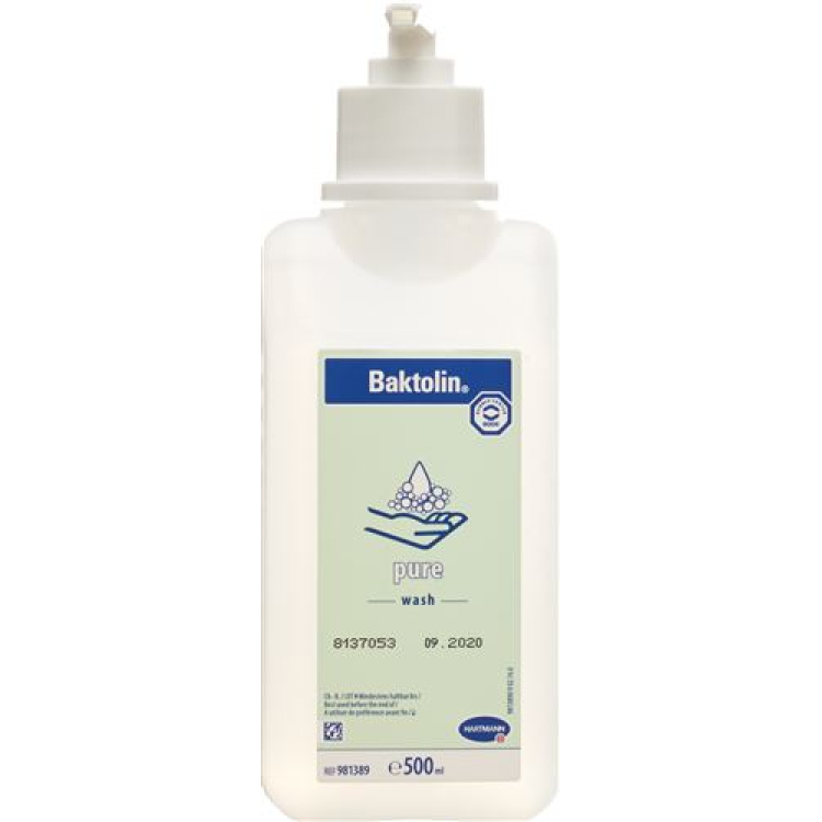 Baktolin təmiz bədən üçün nasosla yuyulması 500 ml