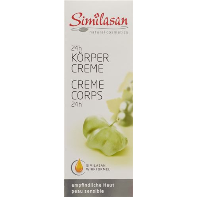 Similasan natural cosmetics 24h body cream tube 200 ml
