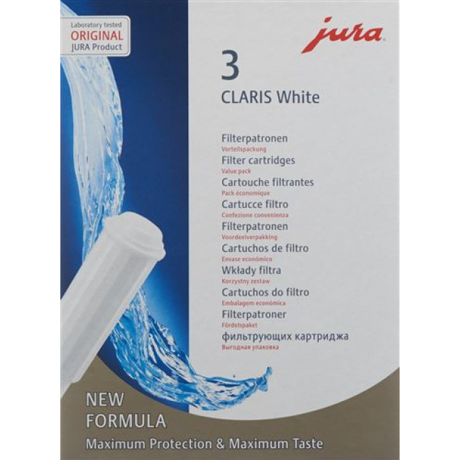 Jura Claris White filter cartridge 3 pcs