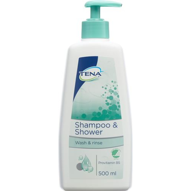 TENA šampón a sprcha Fl 500 ml