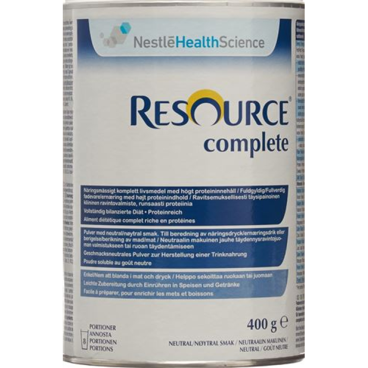 Resource Complete Neutral Ds 400 g