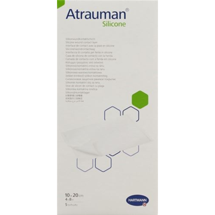 Atrauman Silicone 10x20cm មាប់មគ 5 ភី