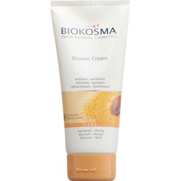 Biokosma Shower Cream aprikot Madu 200 ml