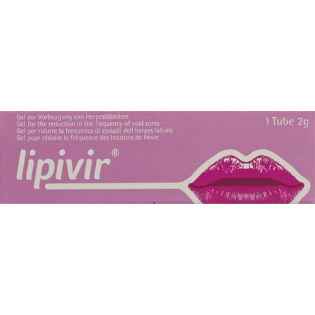 lipivir profilaxis de vesículas herpéticas Tb 2 g