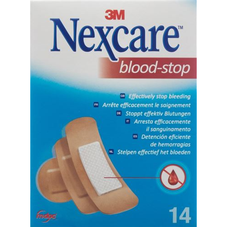 3M Nexcare pleisters Blood-stop assorti 14 st