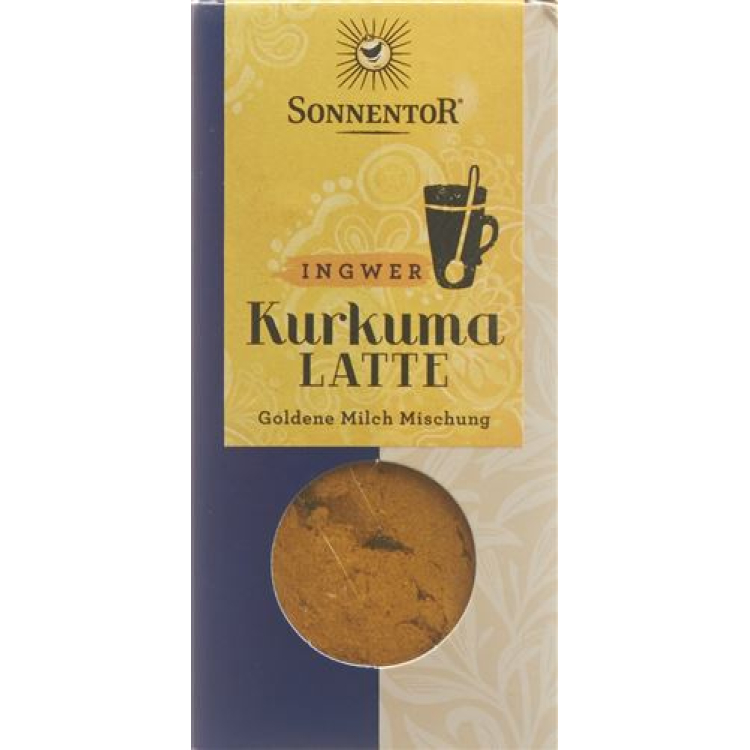 Sonnentor ciberžolė imbierinė latte bag 60 g