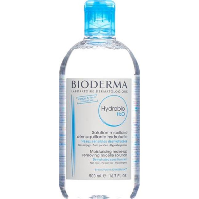 Micelárka Bioderma Hydrabio H20 Solution 500 ml