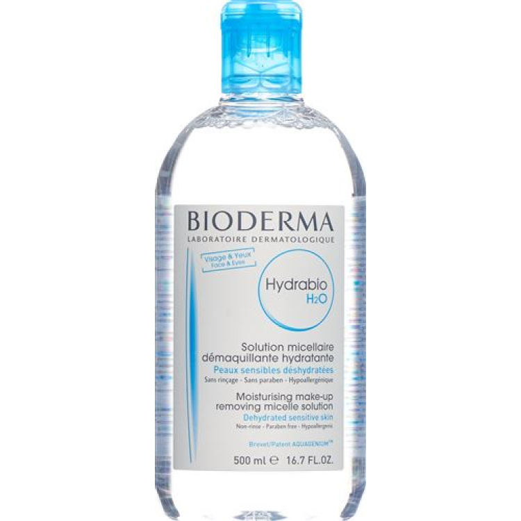 Bioderma Hydrabio H20 ерітіндісі мицелляр 500 мл