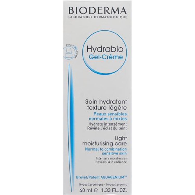 Bioderma Hydrabio gelový krém 40 ml