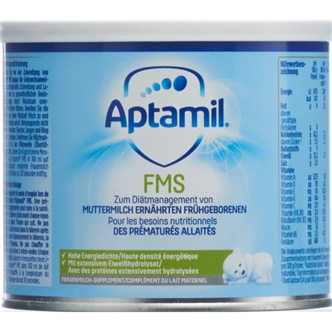Milupa Aptamil FMS жіноча молочна добавка D 200 г
