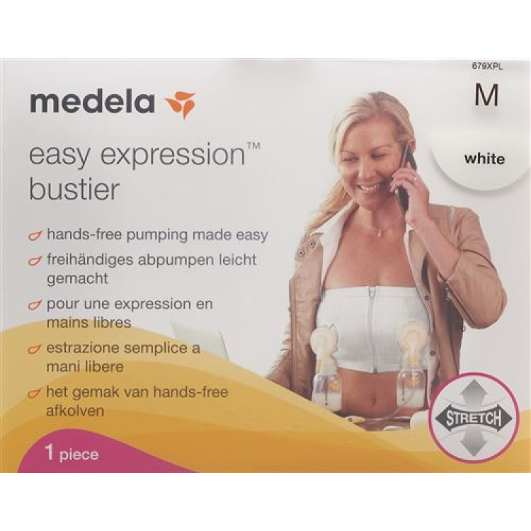 Medela Easy Expression Bustier M weiss