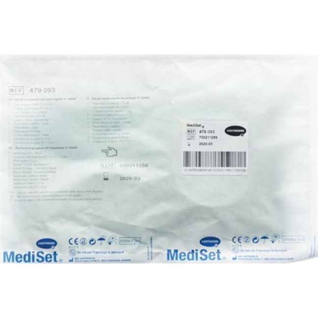 MediSet Wundversorgungsset with needle holder 4859