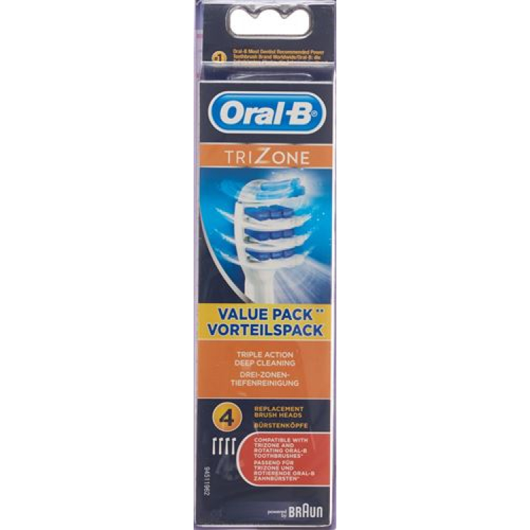 Oral-B Brush TriZone 4 pcs