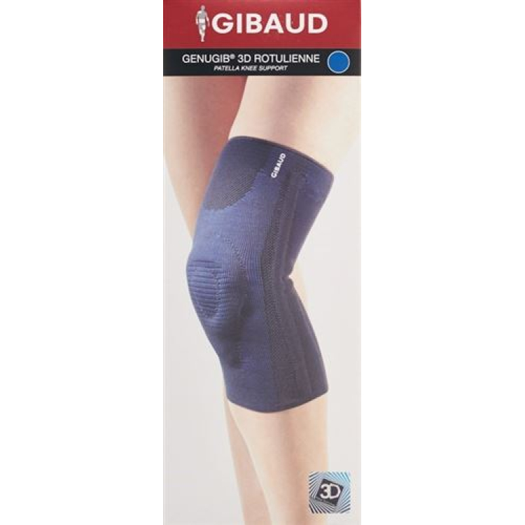 GIBAUD Genugib 3D دعامة الركبة الرضفة Gr4 43-48cm