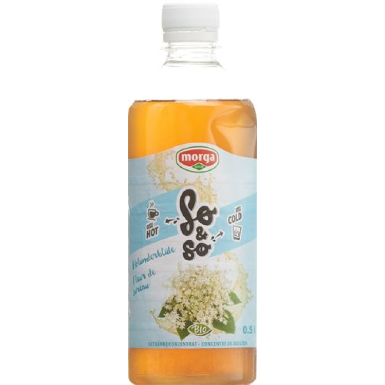 Sun & Sun elderflower Konz Bio Fl 5 dl