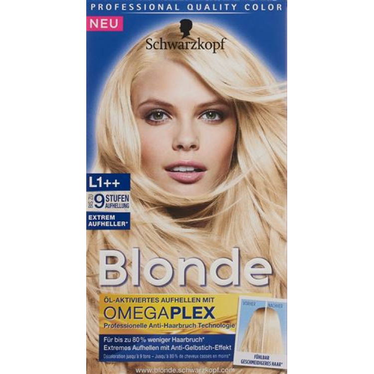 Schwarzkopf Blonde L1 ++ extreme brighteners Plus