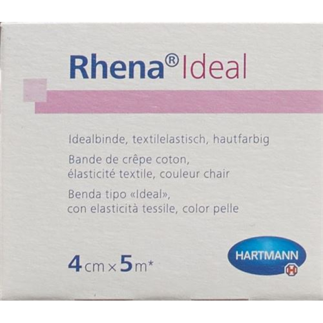 Rhena Ideal elastic bandage 4cmx5m skin-colored