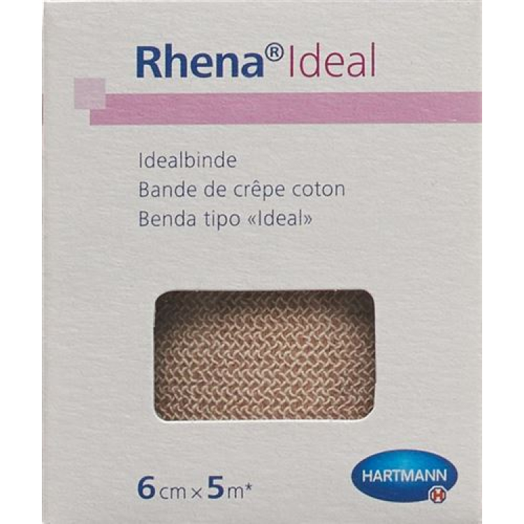 Rhena Ideal Elastic bandage 6cmx5m tan