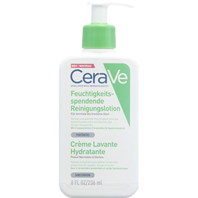 CeraVe मॉइस्चराइजिंग क्लींजर डिस्प 236 मिली