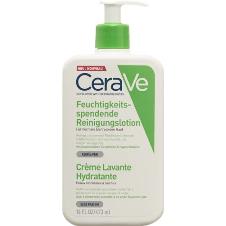 CeraVe Moisturizing Cleanser Disp 473 מ"ל