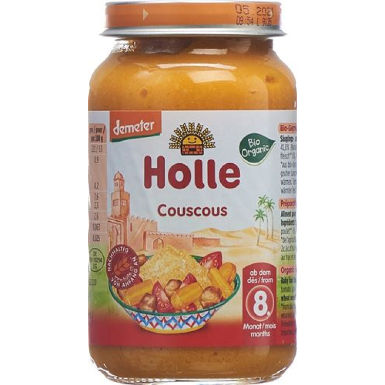 Holle couscous jar 220 g