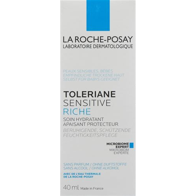 La Roche Posay Toleriane მგრძნობიარე მდიდარი კრემი Tb 40 მლ