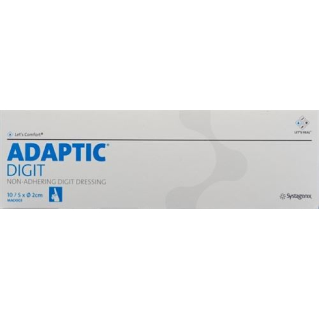 ADAPTIC DIGIT finger bandage small sterile 10 pcs