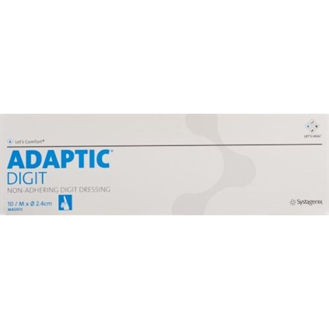 ADAPTIC DIGIT doigt bandage moyen stérile 10 pcs