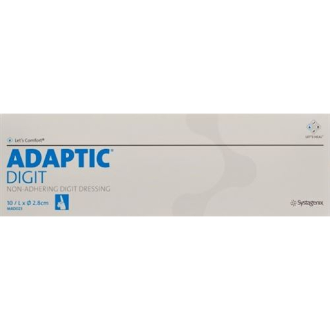 ADAPTIC DIGIT finger bandage large sterile 10 pcs