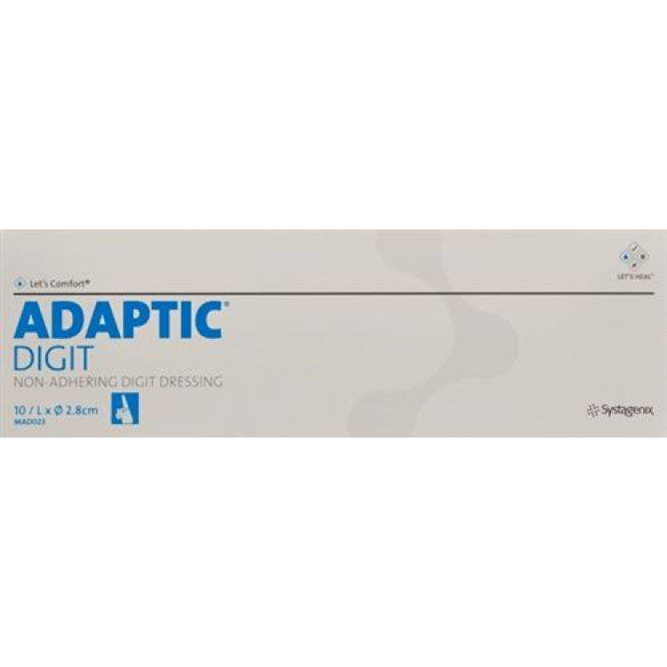 ADAPTIC DIGIT хурууны боолт том ариутгасан 10 ширхэг