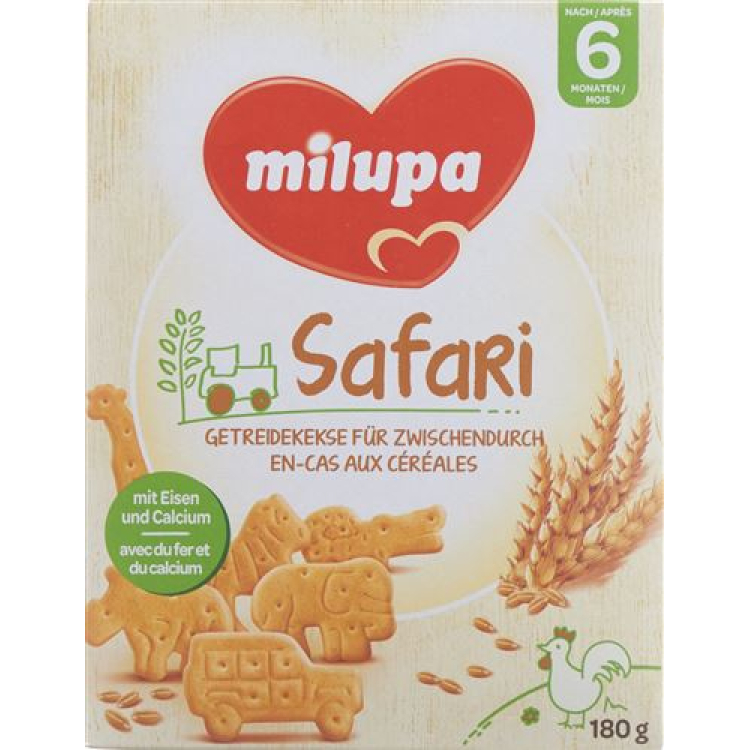 Milupa Biscuits 180 g Safari